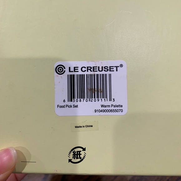 New Le Creuset Warm Palette Food Pick Set - Picture 5 of 8